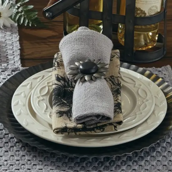 Park Designs Mist Chadwick Napkin Set of 4 image {1}