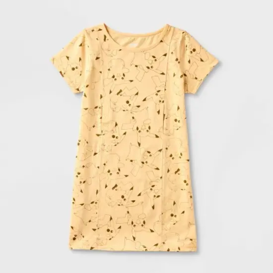 Girls' Pokemon Pikachu Adaptive Dress - Gold image {4}