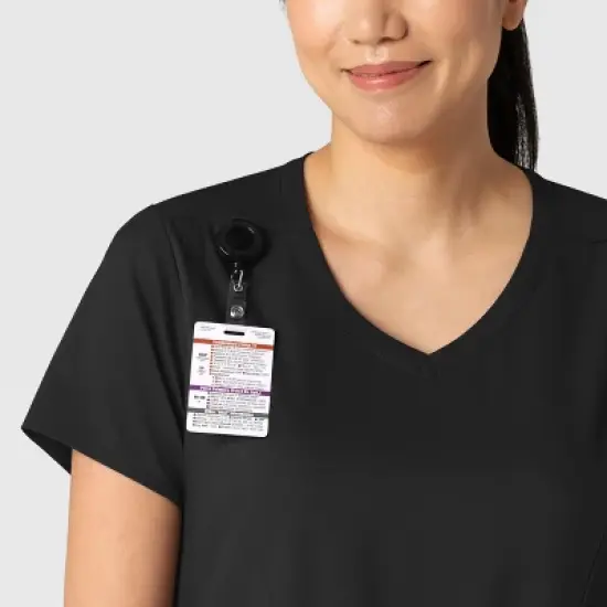 Wink Boundless Women's 2-Pocket V-Neck Scrub Top image {3}