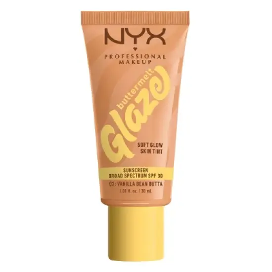 NYX Professional Makeup Buttermelt Glaze Skin Tint with SPF 30 - 1.01 fl oz image {21}