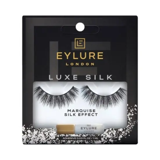 Eylure Luxe Silk Marquise False Eyelashes image {5}
