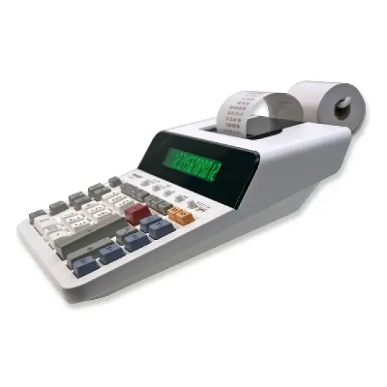 Sharp ELT3301 12-Digit Thermal Printing Calculator Off-White image {3}