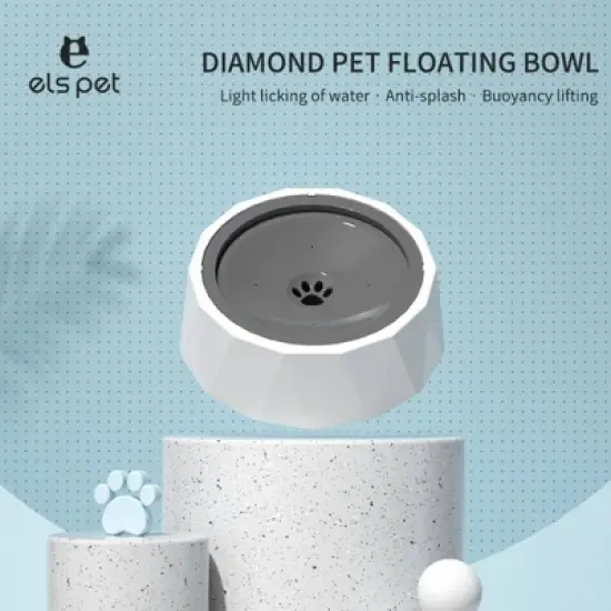 Els Pet 1L Diamond Shaped Floating Dog Bowl image {6}