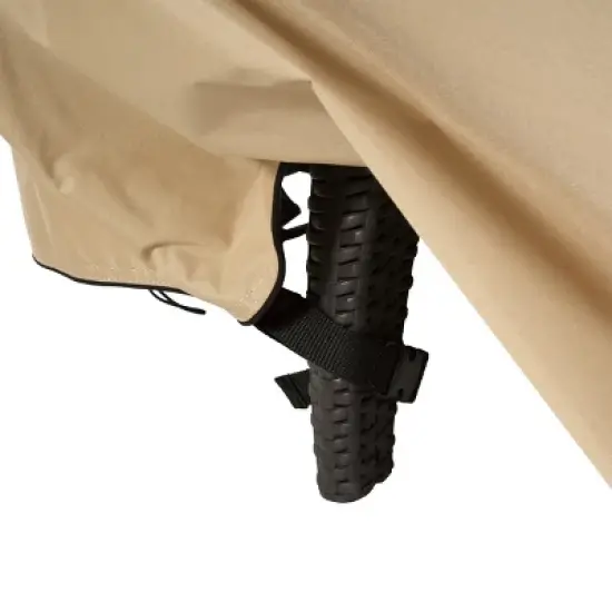 Outdoor Slope Chaise Lounge Cover,Waterproof UV-Resistant Polyester,Ventilated Patio Chair Protector with Handles and Drawstrings-Coolbibila image {6}