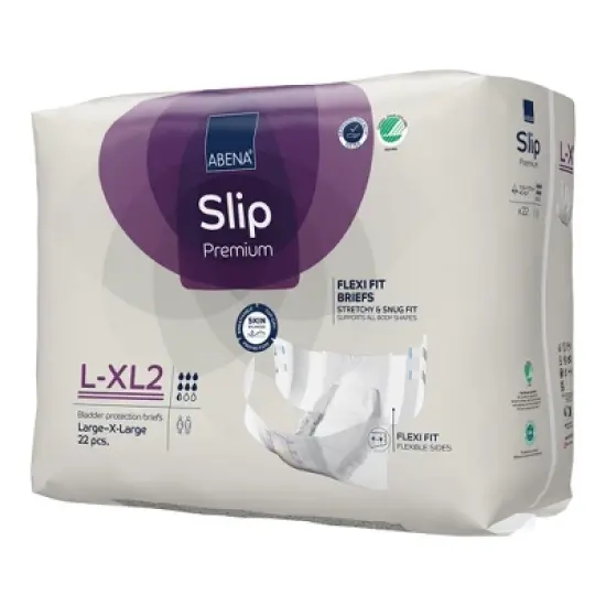 Abena Slip Flexi Fit Adult Incontinence Brief XL Heavy Absorbency Breathable, 1000020864, 22 Ct image {3}