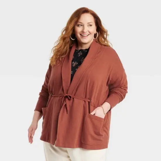 Women's Drape Front Jacket - Knox Rose&trade; image {4}