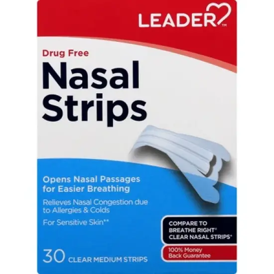 Leader Nasal Strips 30 ea image {3}