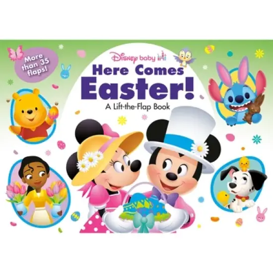 Disney Baby: Here Comes Easter - by  Disney Books (Board Book) image {1}