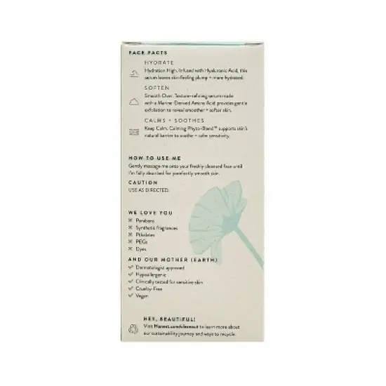 Honest Beauty Calm & POREfect Serum with Niacinamide - 1.0 fl oz image {4}