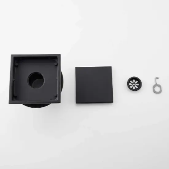 6 Inch Square Shower Floor Drain image {10}