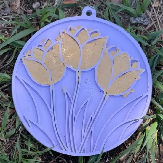 Tulip Design eMat Enrichment Lick Mat With Suction Cups image {10}