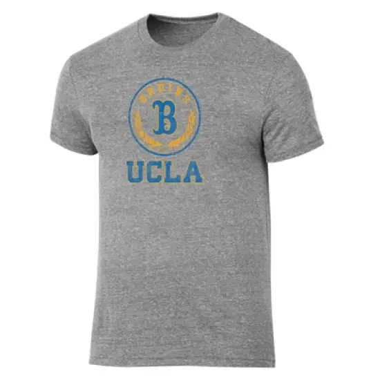 NCAA UCLA Bruins Men's Gray Tri-Blend T-Shirt image {3}