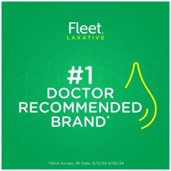 Fleet Laxative Saline Enema for Adult Constipation - 4.5 fl oz/ 4ct image {4}