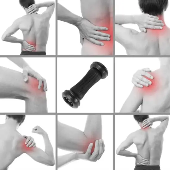 Unique Bargains Comfortable Roller Manual Massager Tools 6.69"x2.64"x2.64" 1 Pc image {4}