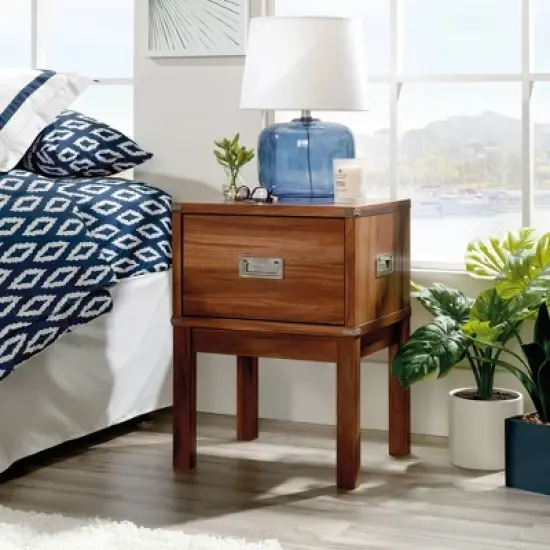Vista Key Nightstand Blaze Acacia - Sauder image {8}