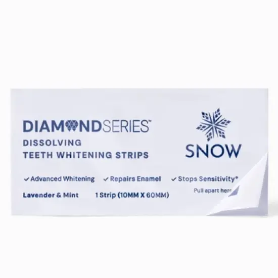 Snow Diamond Series Dissolving Teeth Whitening Strips - 42ct image {11}