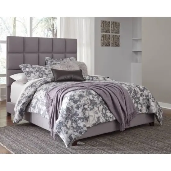 Dolante Upholstered Bed Gray - Signature Design by Ashley image {1}
