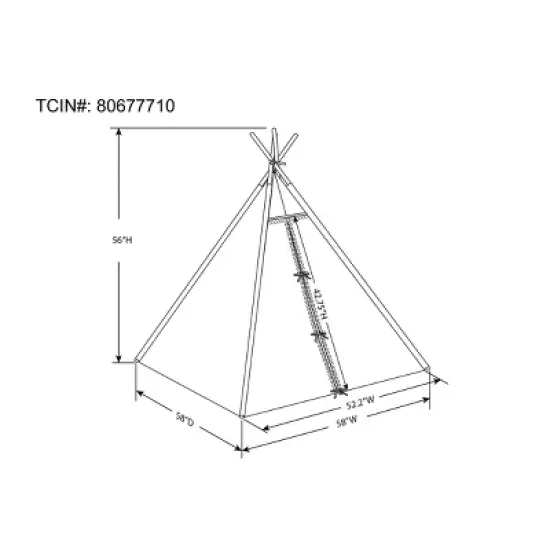 Pom Pom Kids' Tent Pink - Pillowfort&trade; image {10}