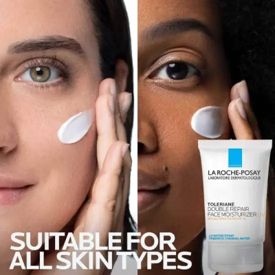 La Roche Posay Toleriane Face Moisturizer Sunscreen with Ceramide and Niacinamide - SPF 30 image {5}