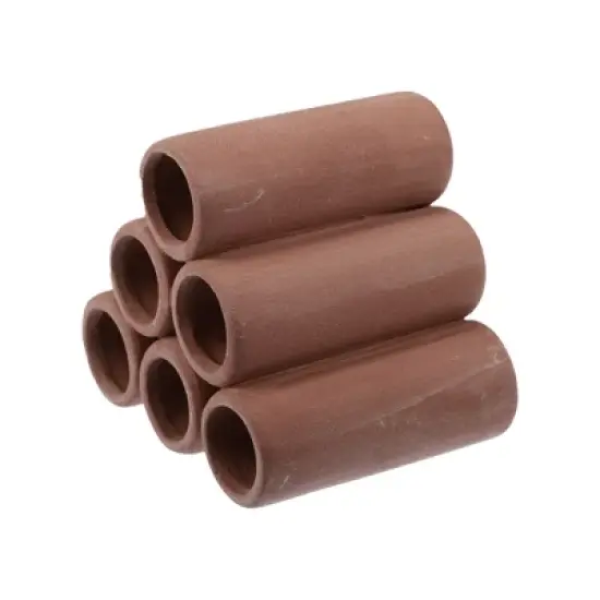 Unique Bargains Ceramic Aquarium Hideaway Rock Cave Fish Tank Decoration Red Brown 3.43"x3.13"x2.83" image {5}