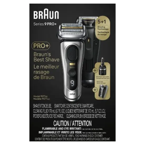 Braun Series 9 Pro + Electric Shaver 6-in-1 Smart Care Centre & Powercase image {8}