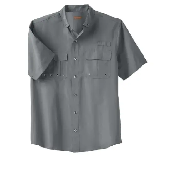 Boulder Creek by KingSize Men's Big & Tall Off-Shore Short-Sleeve Sport Shirt by image {5}