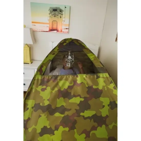 Pacific Play Tents Kids H.Q. Bed Tent - Twin Size image {4}