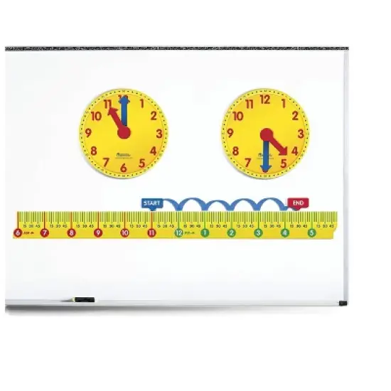 Learning Resources Magnetic Elapsed Time Set, Ages 7+ image {3}