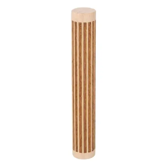 Unique Bargains Wood Clay Grain Texture Carved Fine Baking DIY Rolling Pins image {18}