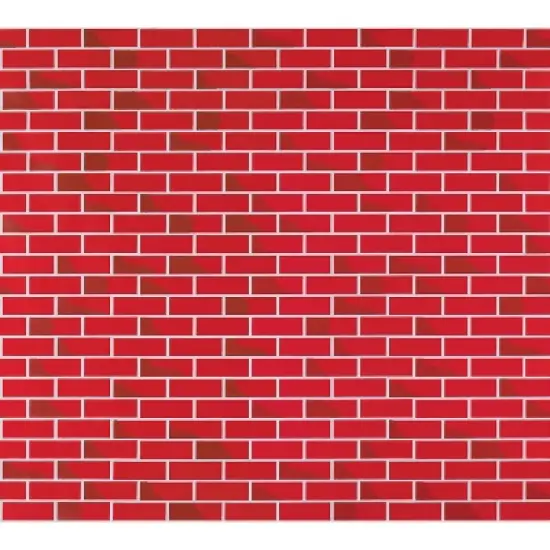 Corobuff&reg; Corrugated Paper, Tu-Tone&trade; Brick, 48" x 12-1/2', 1 Roll image {3}