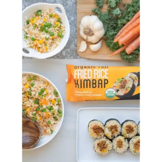 Ocean's Halo Organic Frozen Fried Rice Kimbap - 8.11oz image {5}