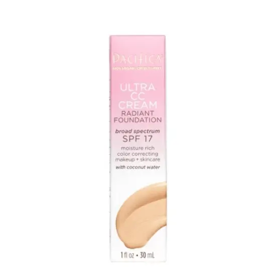 Pacifica Ultra CC Cream Radiant Foundation - 1 fl oz image {3}