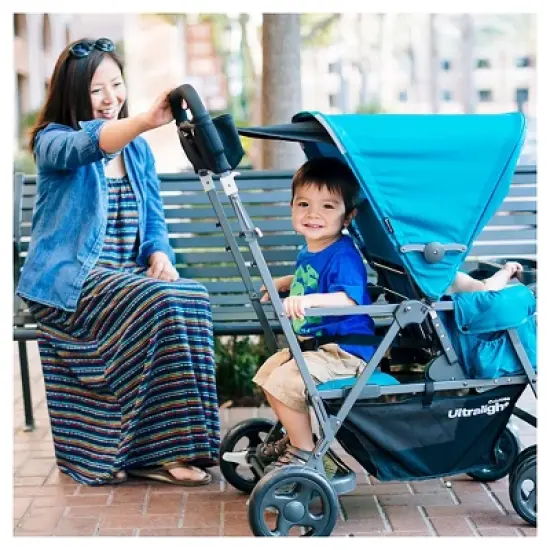 Joovy Caboose Ultralight Sit Stand Double Stroller image {4}