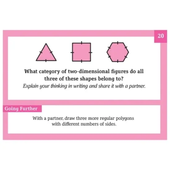 Didax Problem Solving Practice Cards, Grade 5 image {2}