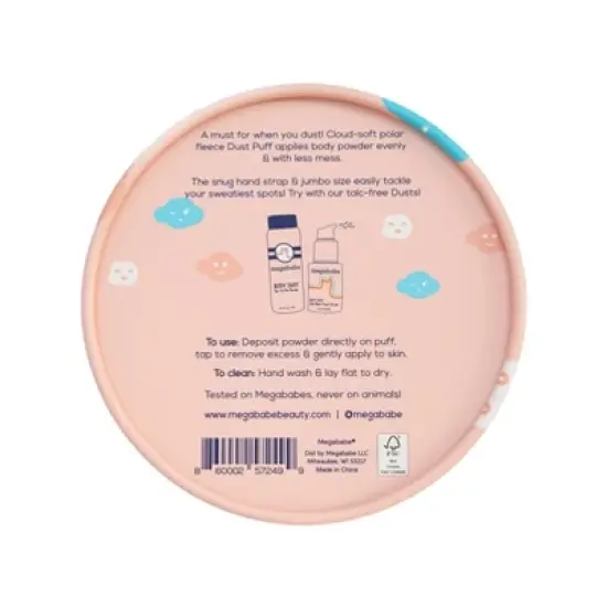 Megababe Dust Puff Body Powder Puff image {4}