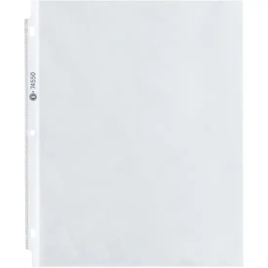 Business Source Top Loading Poly Sheet Protectors image {7}