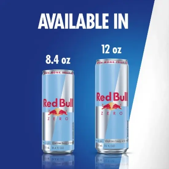 Red Bull Zero Energy Drink - 8.4 fl oz Can image {5}