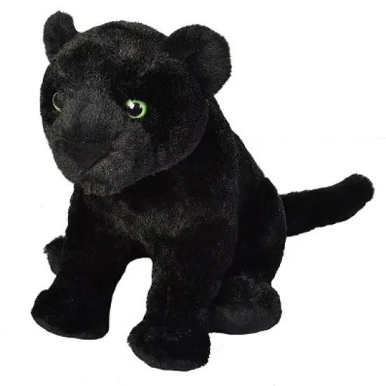 Wild Republic Cuddlekins Black Jaguar Stuffed Animal, 12 Inches image {1}