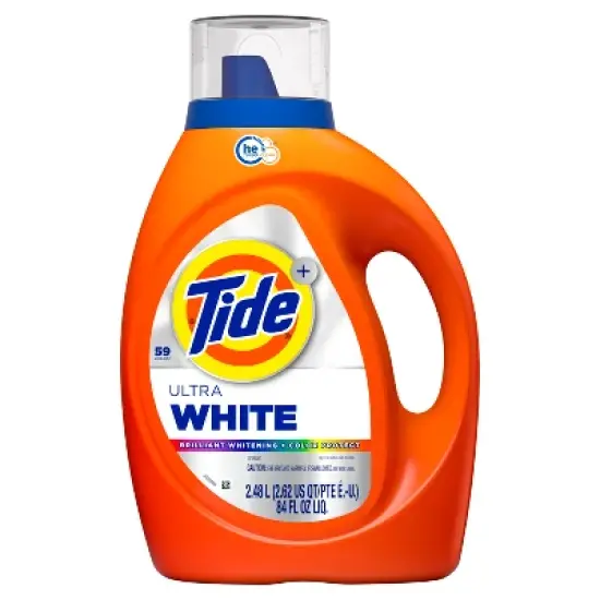 Tide Ultra Oxi Whitening HE Compatible Laundry Detergent Soap image {1}