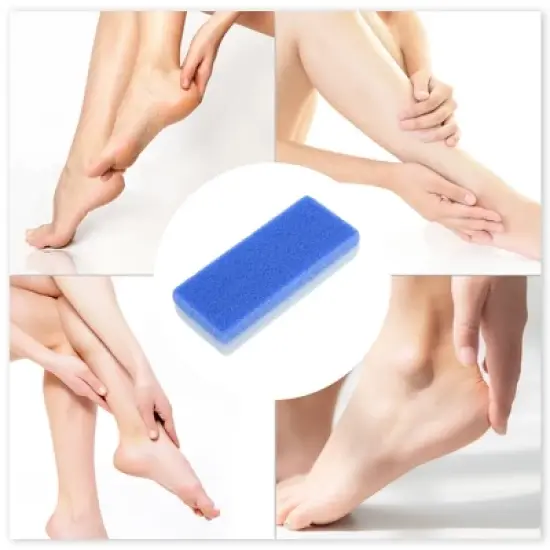 Unique Bargains Two-Color Pumice Stone Foot Scrubber 1 Pc image {5}