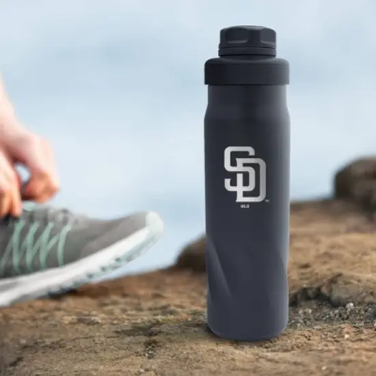 MLB San Diego Padres 20oz Stainless Steel Water Bottle image {1}