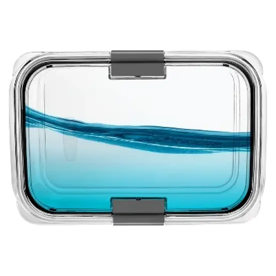 Rubbermaid 2pk 0.5 Cup Brilliance Food Storage Containers:Leakproof, Stackable, Airtight, Microwave & Freezer Safe image {6}