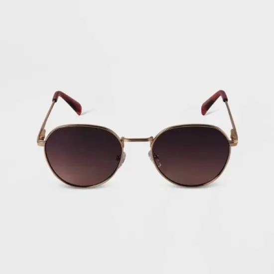 Women's Metal Round Sunglasses - A New Day&trade; image {3}