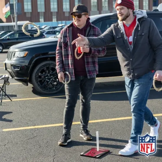 NFL Arizona Cardinals Solid Wood Quoits Toss Game image {8}
