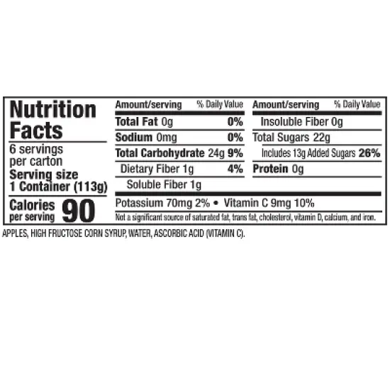 Mott's Applesauce Cups - 24oz/6ct image {9}