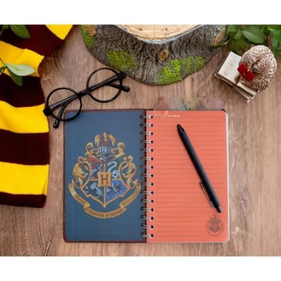 Silver Buffalo Harry Potter Anime Hogwarts 75-Page Spiral Notebook | 8 x 5 Inches image {3}
