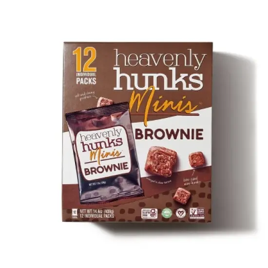 Heavenly Hunks Mini's Brownie Cookie Bites - 14.4oz/12ct image {5}