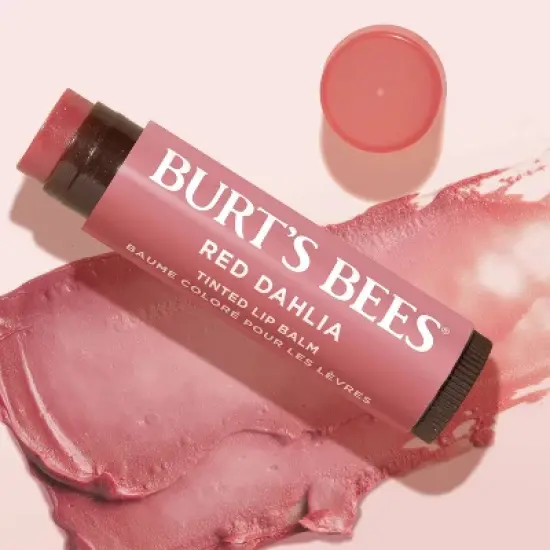 Burt's Bees Tinted Lip Balm - Red Dahlia - 0.15oz image {7}