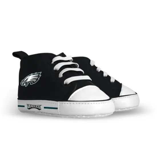 Baby Fanatic Pre-Walkers High-Top Unisex Baby Shoes -  NFL Philadelphia Eagles image {1}