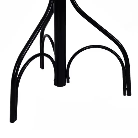 Costway Metal Coat Hat Rack Organizer Clothes Hanger Hooks Tree Stand Umbrella Holder image {8}